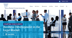 Desktop Screenshot of legalexpertconnections.com